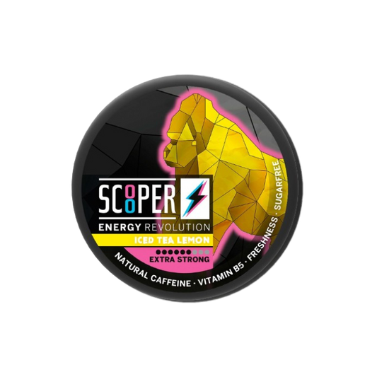 SCOOPER ENERGY ICED TEA LEMON - ES